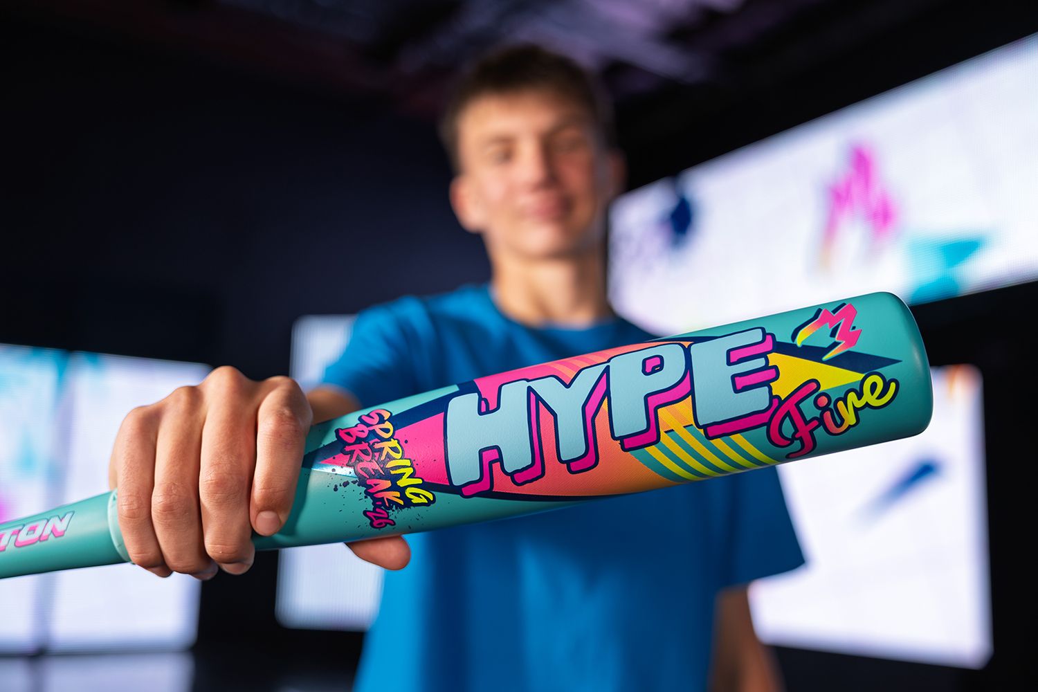 Easton Hype Fire Teal Spring Break USA Youth Bat 2026 (-10) product image