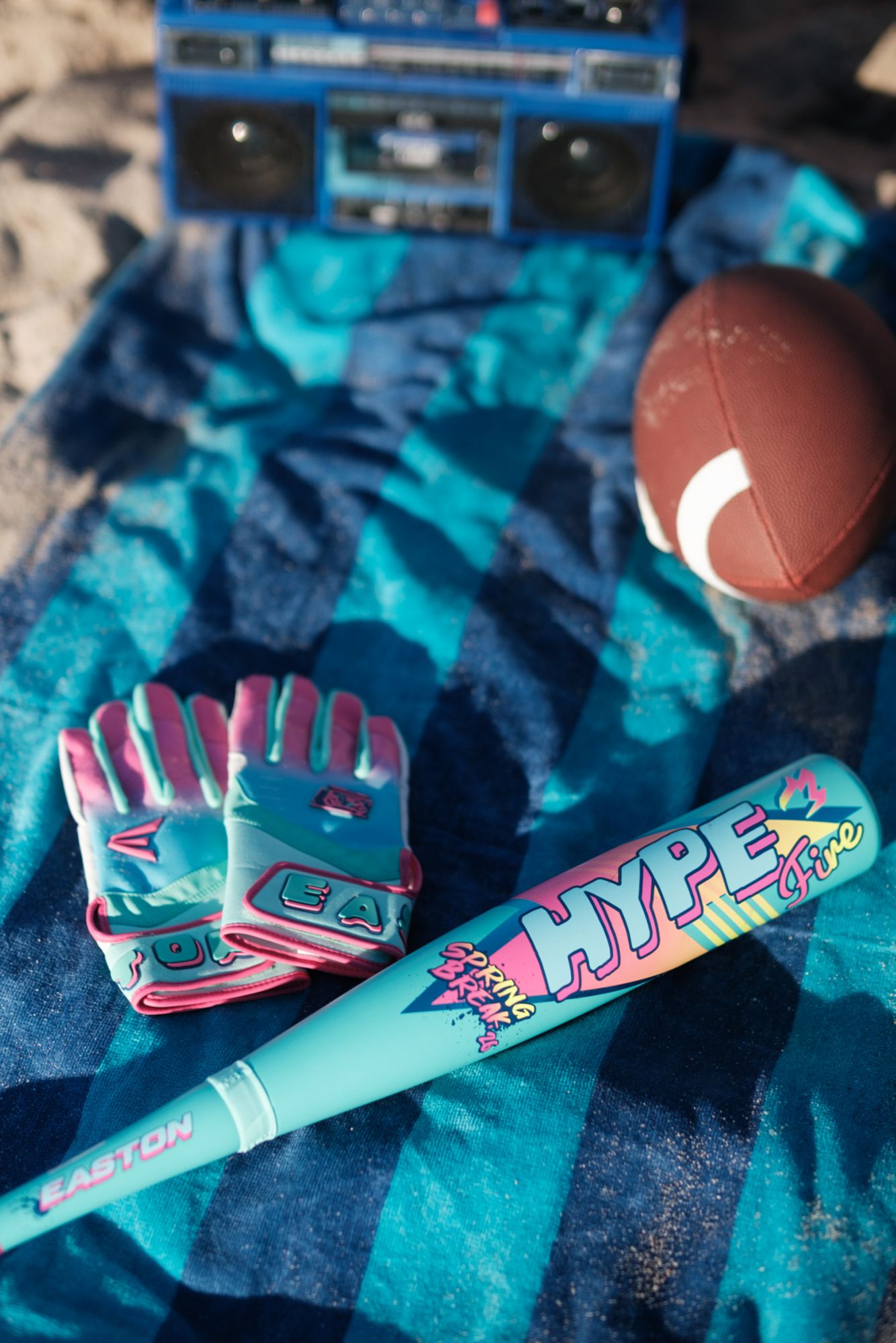 Easton Hype Fire Teal Spring Break USA Youth Bat 2026 (-10) product image