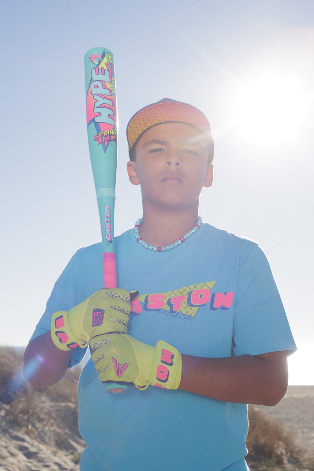 Easton Hype Fire Teal Spring Break USA Youth Bat 2026 (-10) product image