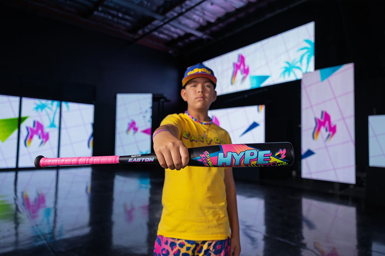 Easton Hype Fire Black Spring Break USA Youth Bat 2026 (-10) product image