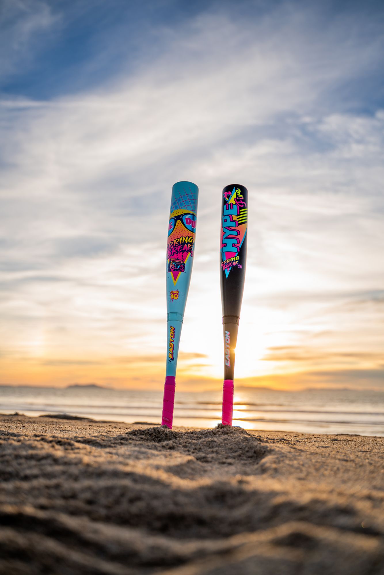 Easton Hype Fire Black Spring Break USA Youth Bat 2026 (-10) product image