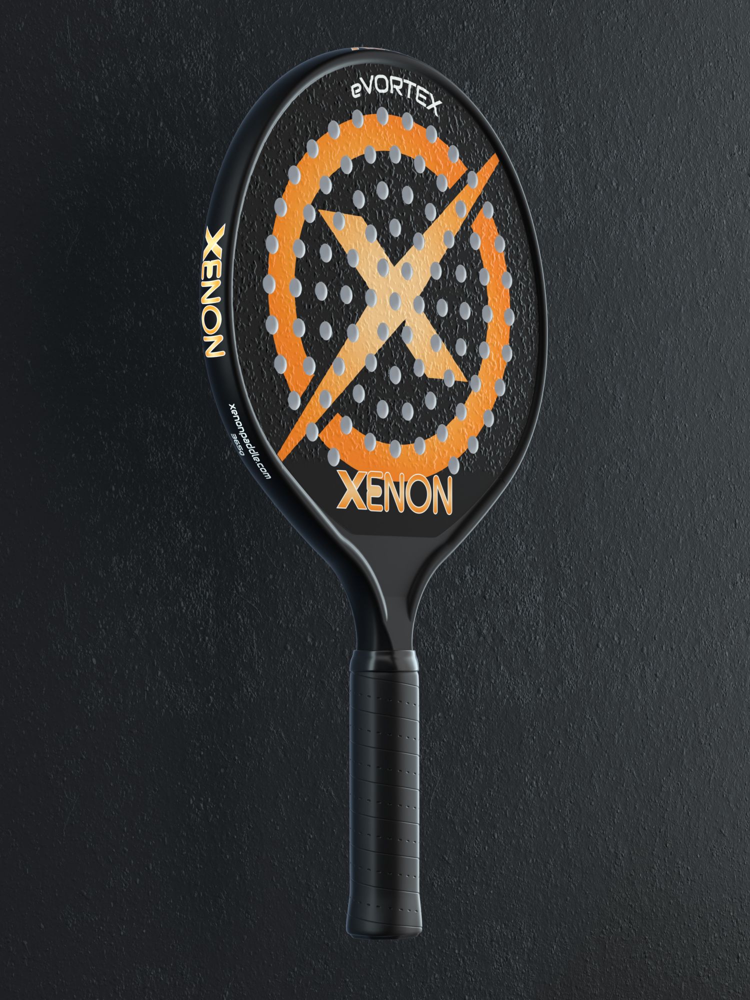 Xenon eVORTEX Heated Handle Platform Tennis Paddle