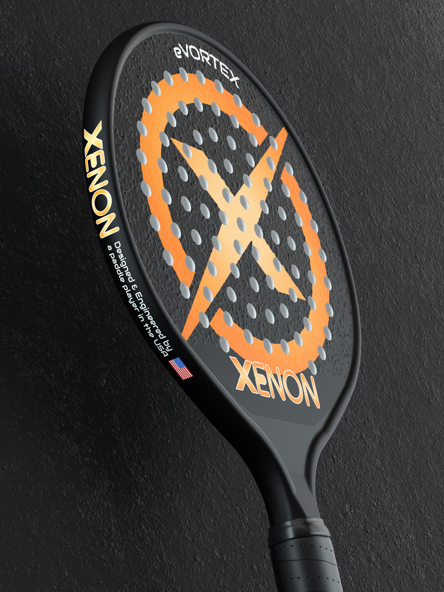 Xenon eVORTEX Heated Handle Platform Tennis Paddle