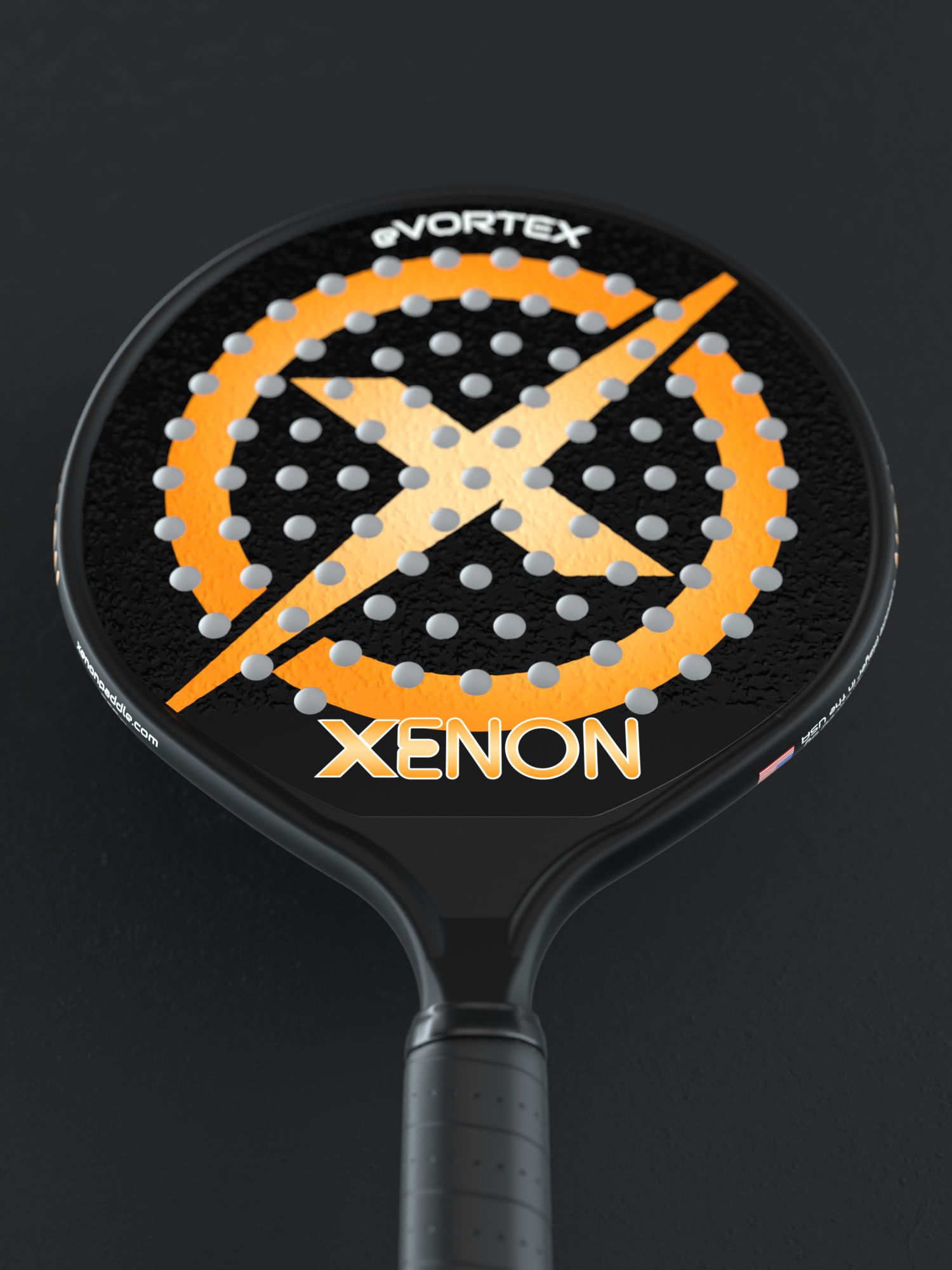 Xenon eVORTEX Heated Handle Platform Tennis Paddle