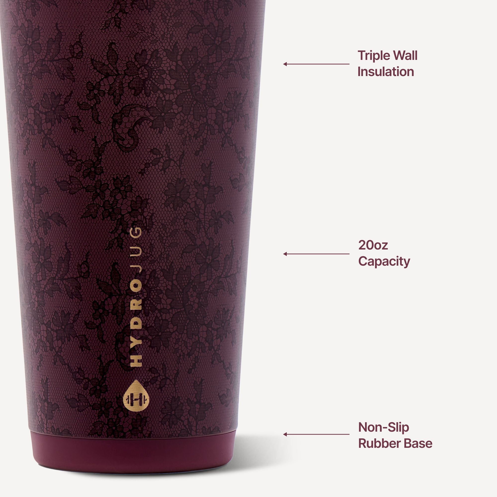 HYDROJUG 20 oz. Everyday Tumbler - Midnight Collection product image