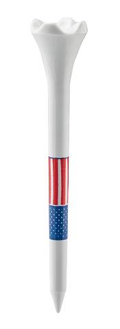 Pride 2.75'' American Flag Golf Tees - 33 Pack product image