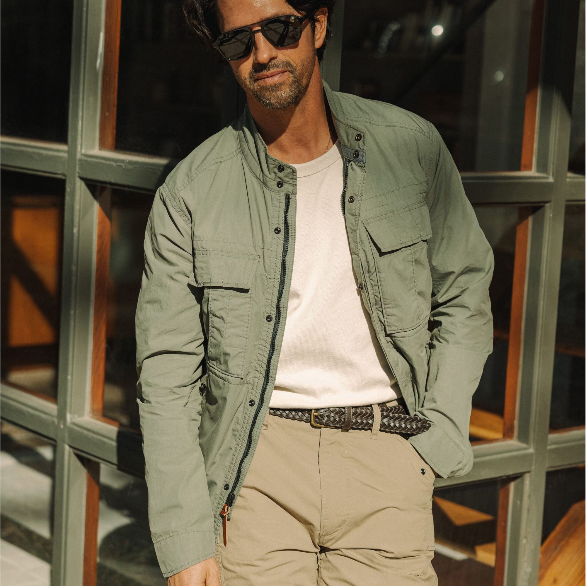Huckberry Men's Surplus Heavyweight Cotton T-Shirt by Flint and Tinder product image