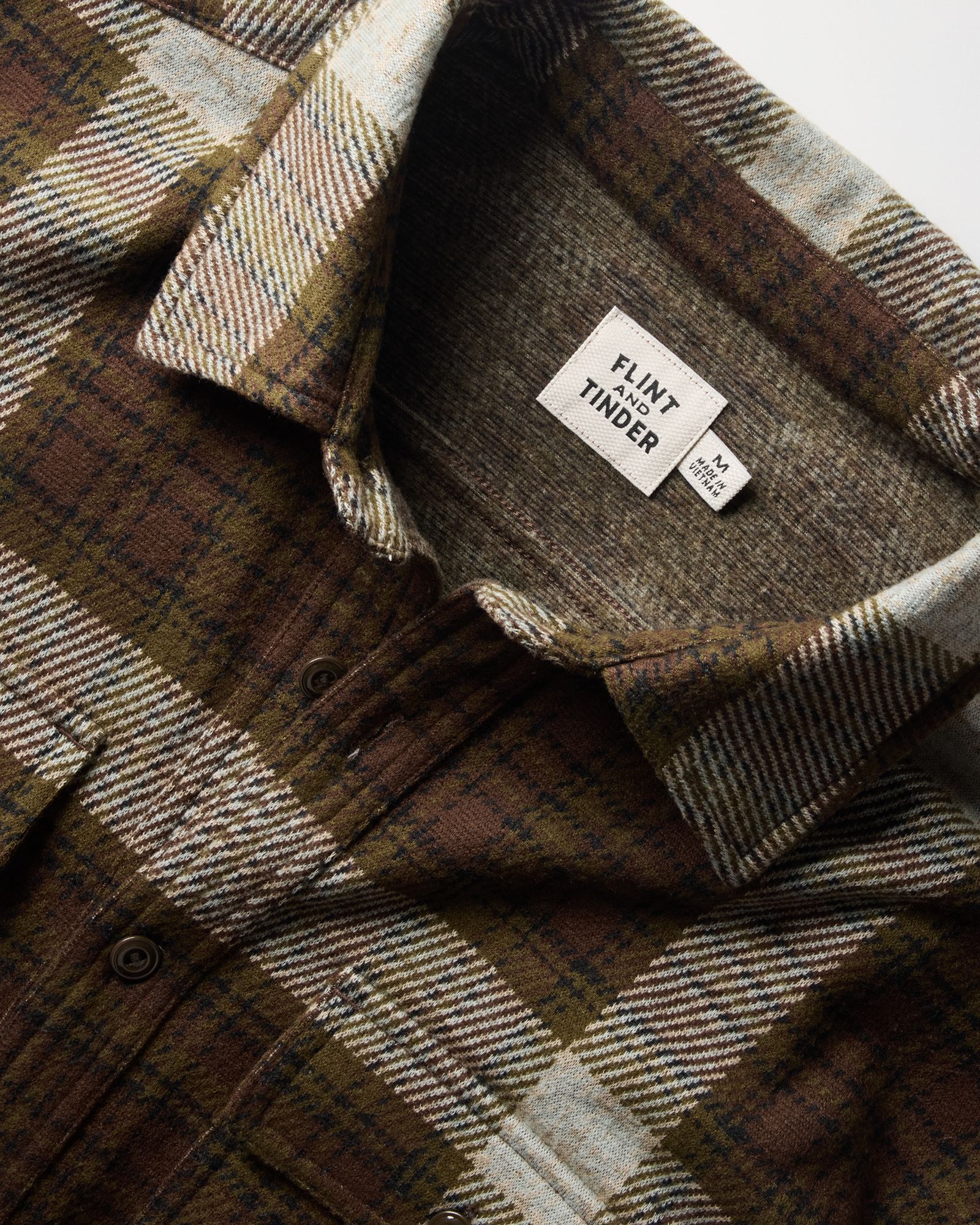Huckberry Men's Stretch Knit Flannel product image
