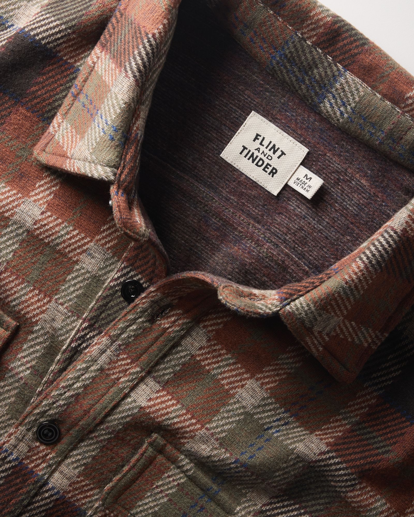 Huckberry Men's Stretch Knit Flannel product image