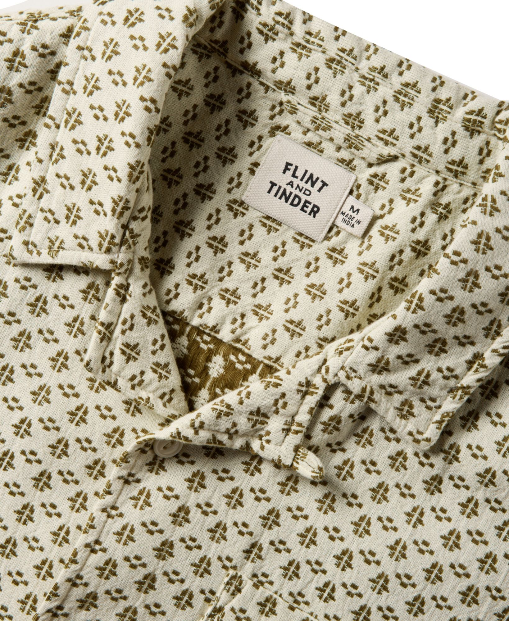 Huckberry Men's Dobby Camp Shirt by Flint and Tinder product image