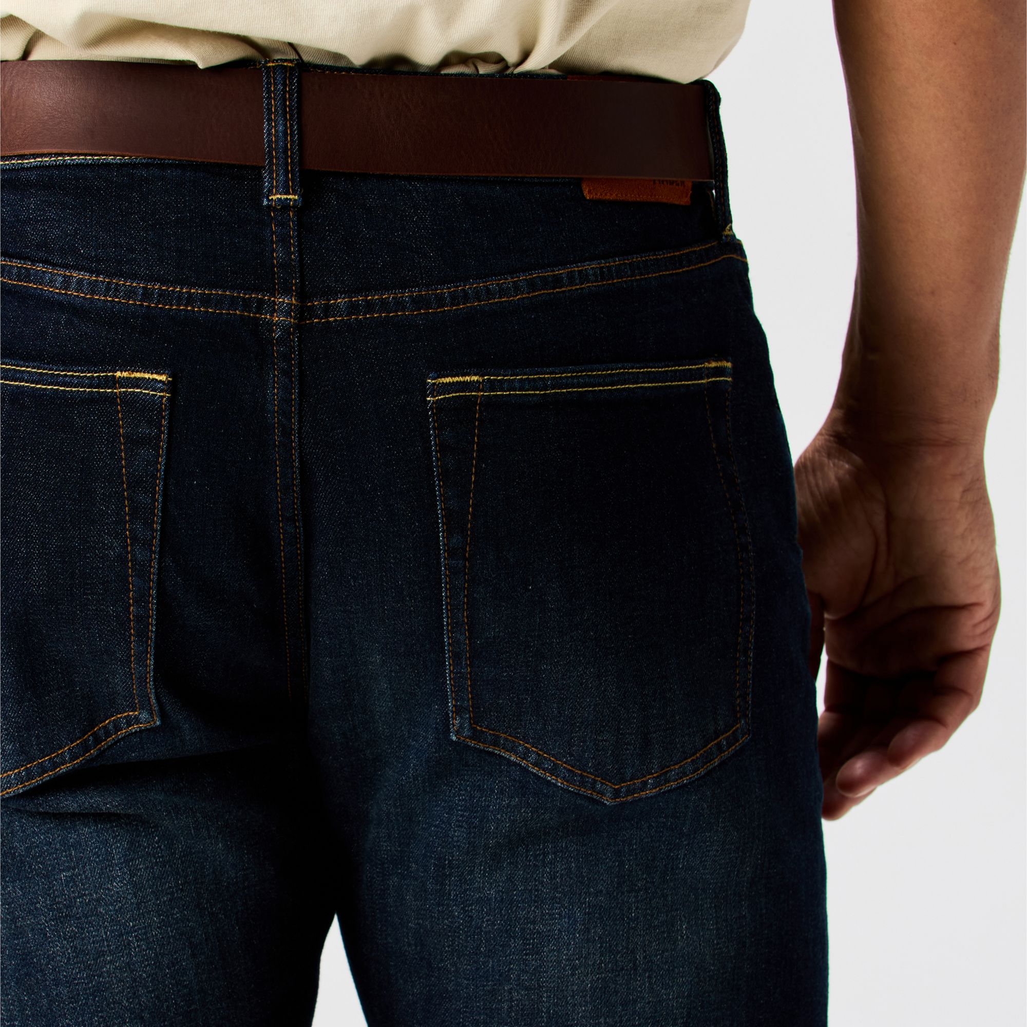 Huckberry Men's Stretch Selvedge Denim HB Straight Fit Pant by Flint and Tinder product image