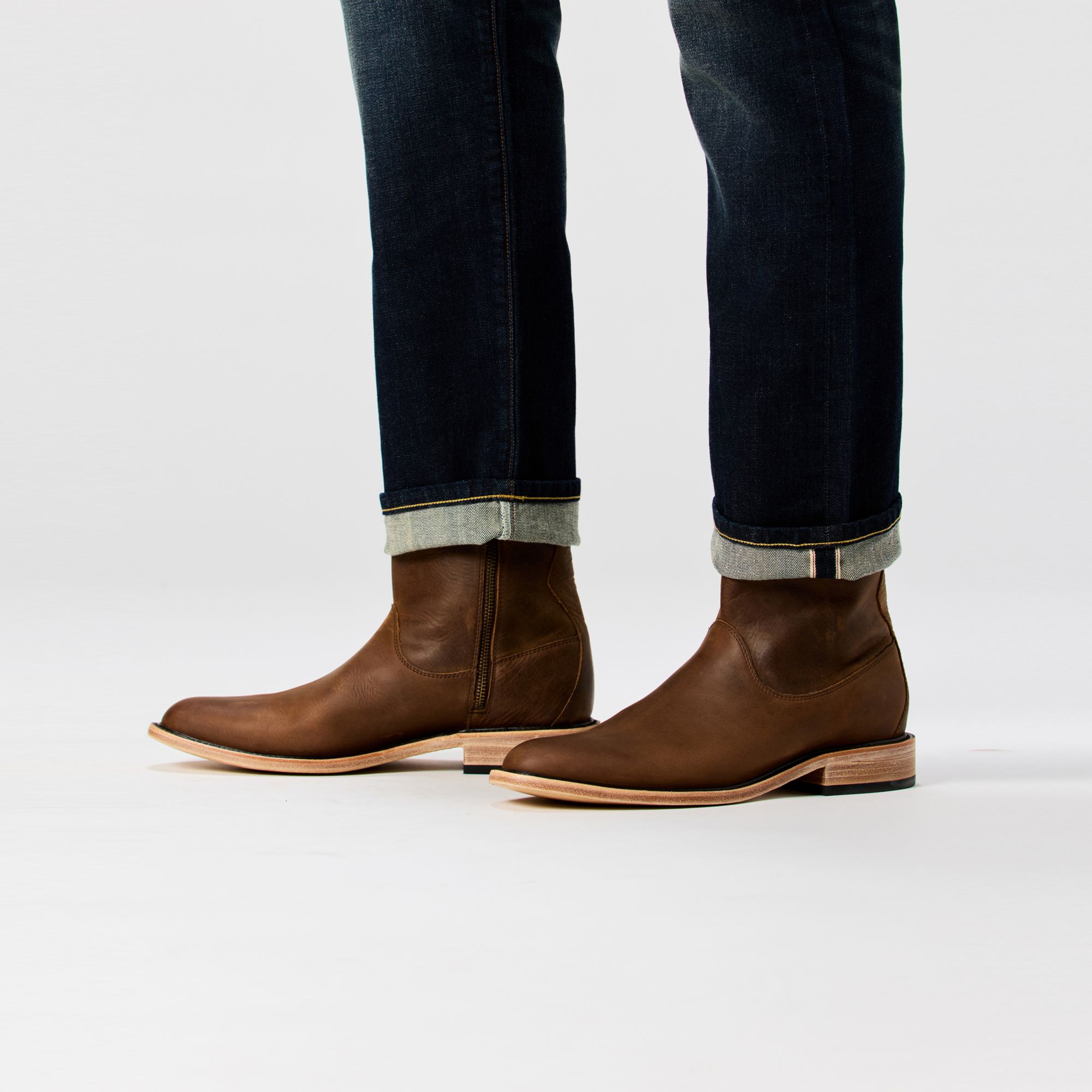 Huckberry Men's Stretch Selvedge Denim HB Straight Fit Pant by Flint and Tinder product image