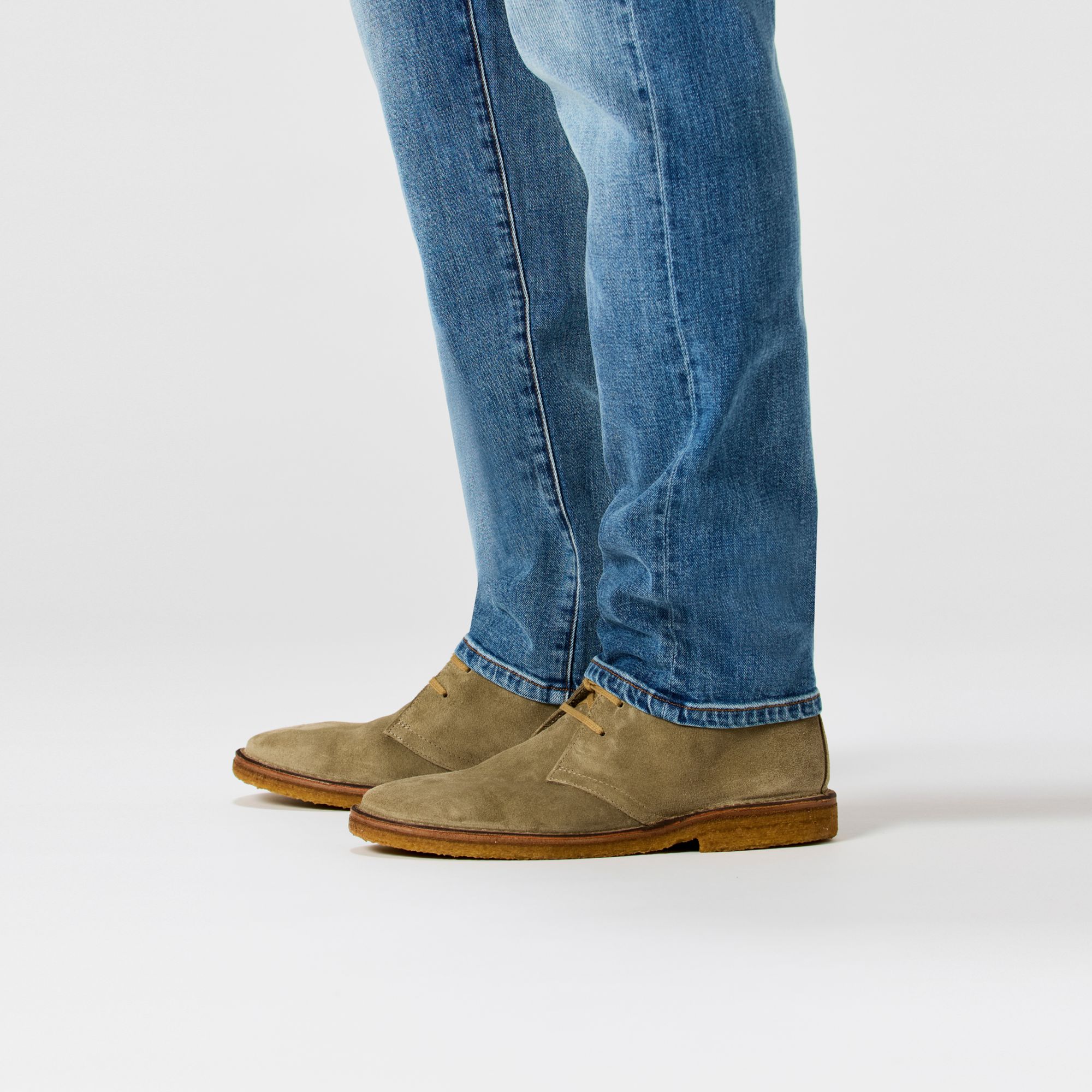 Huckberry Men's Stretch Selvedge Denim HB Athletic Tapered Fit Pant by Flint and Tinder product image