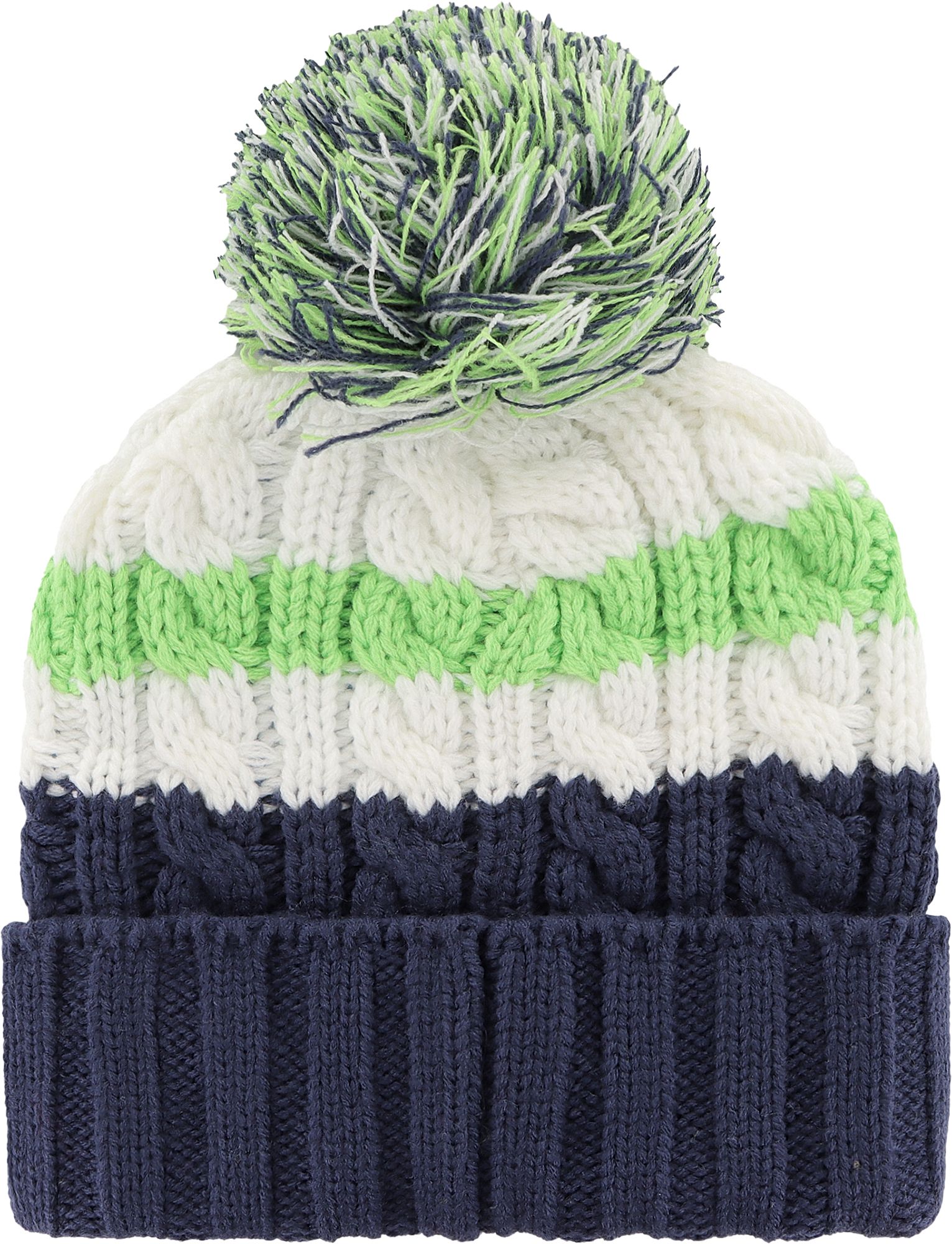 '47 Women's Seattle Seahawks White Ashfield Knit