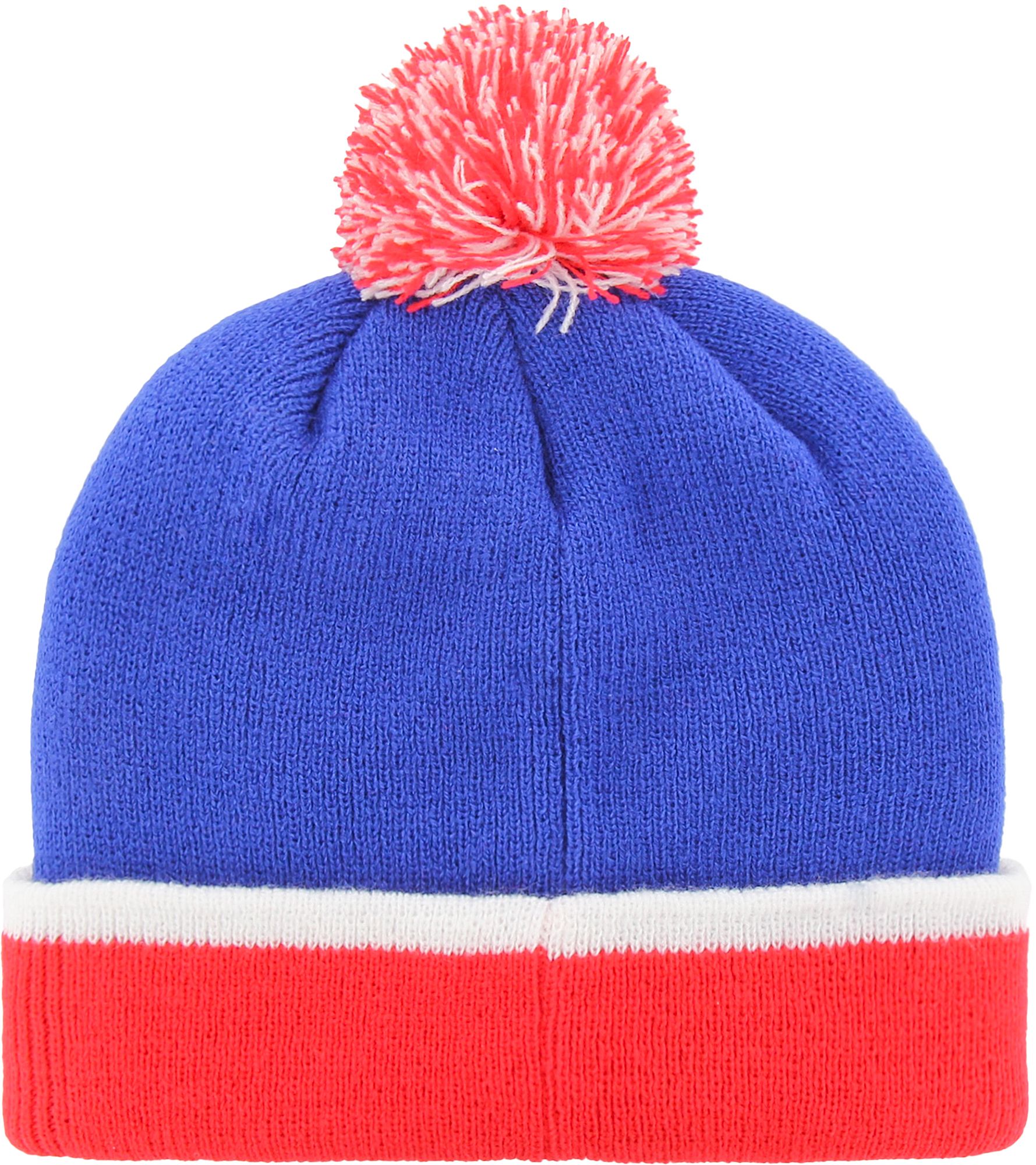 ‘47 Men's Buffalo Bills Baraka Blue Cuffed Pom Knit product image
