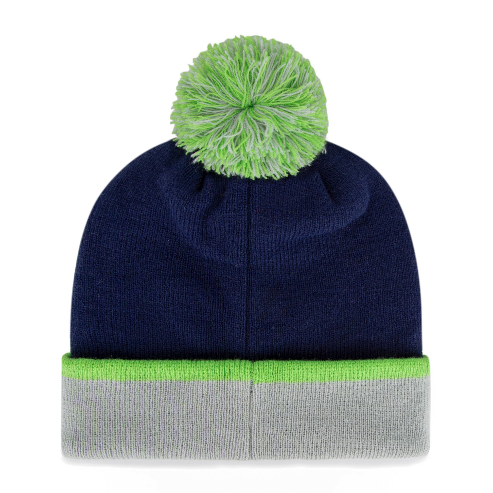 ‘47 Men's Seattle Seahawks Baraka Navy Cuffed Pom Knit product image