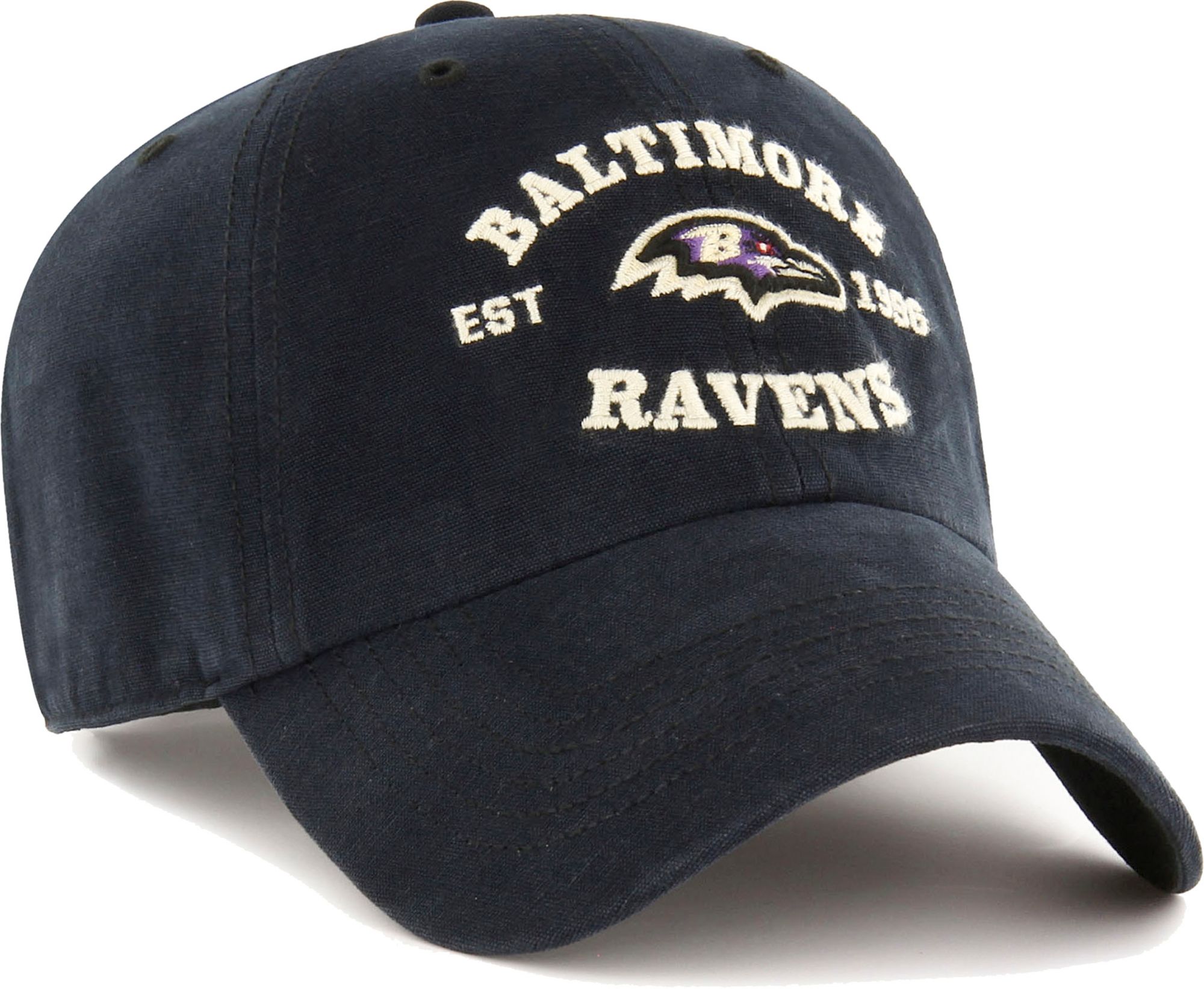 '47 Men's Baltimore Ravens Black Reign Brockman Adjustable Hat product image