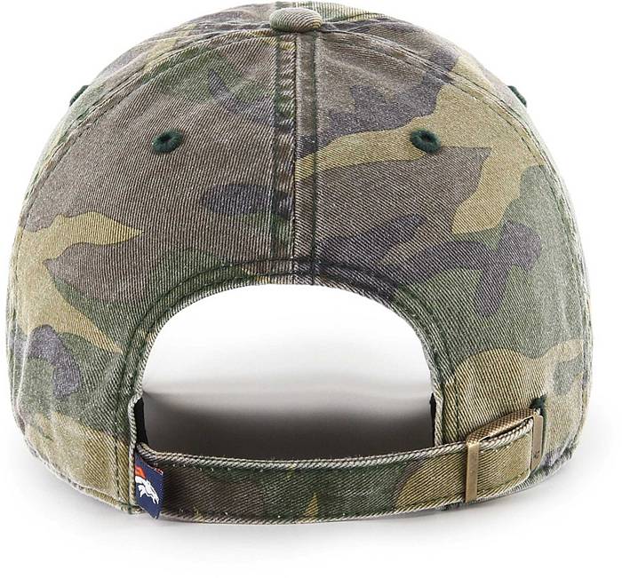 47 Men's Denver Broncos Camo Cleanup Adjustable Hat