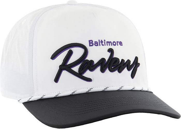 Men's Baltimore Ravens '47 Gray/White Hitch Contender Flex Hat