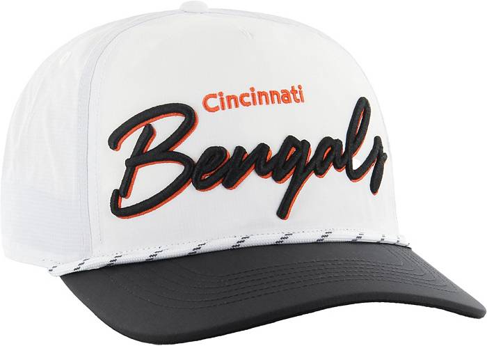 47 Men's Cincinnati Bengals Chamberlain Hitch White Adjustable Hat