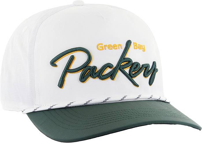 47 Men's Green Bay Packers Chamberlain Hitch White Adjustable Hat