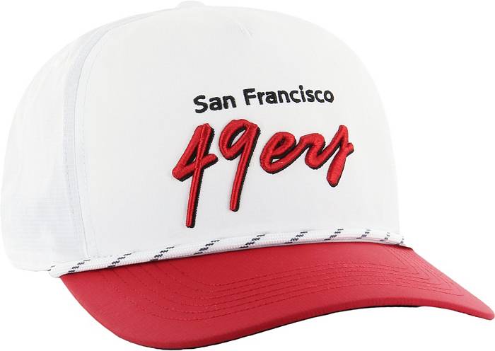 49ers script trucker hat