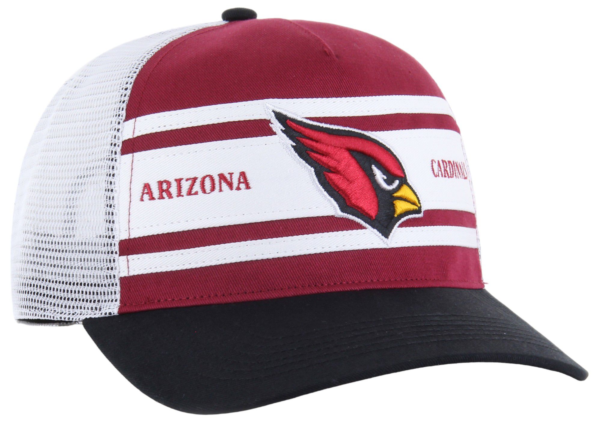 '47 Men's Arizona Cardinals Super Stripe Hitch Dark Red Adjustable Hat product image
