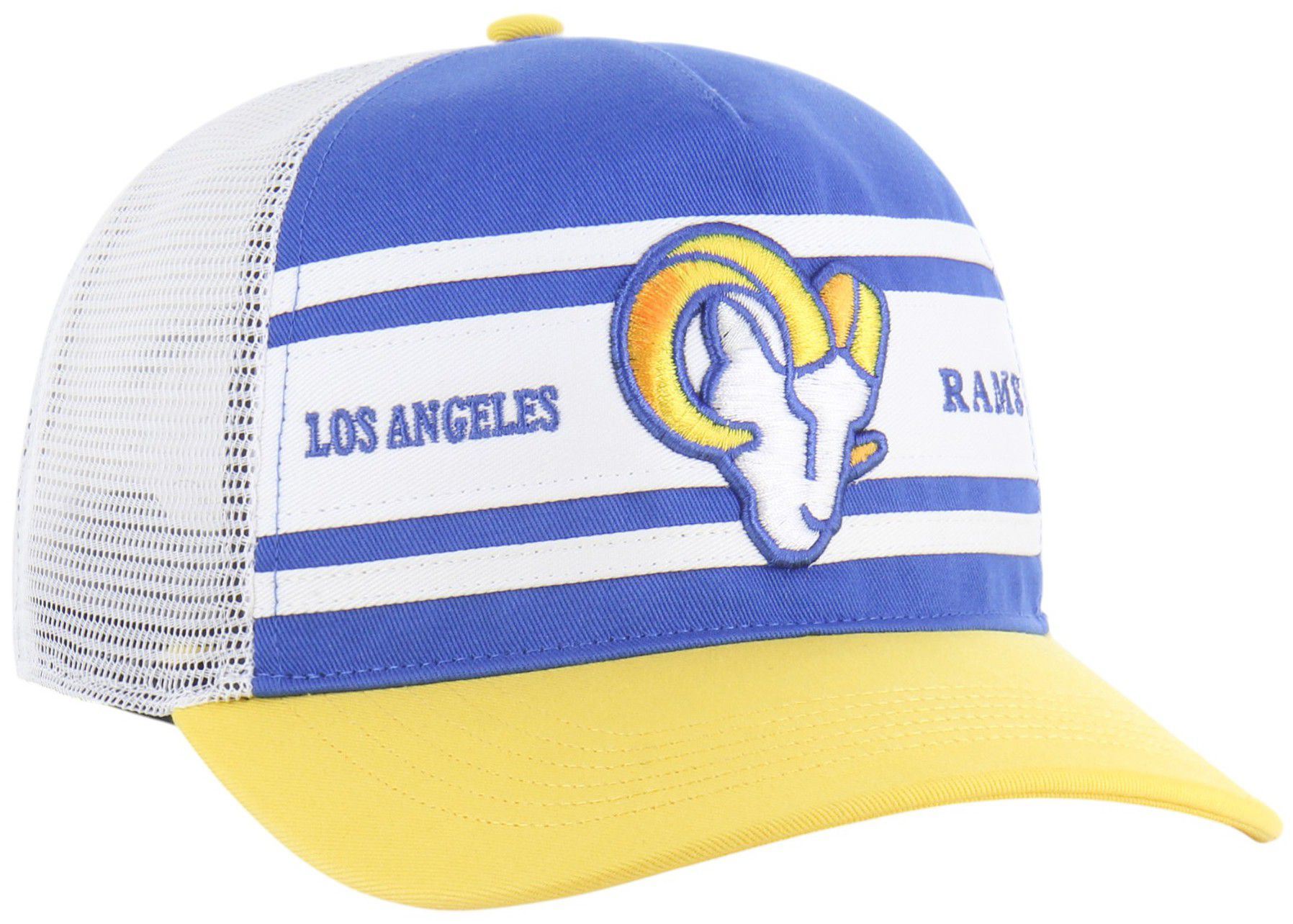 '47 Adult Los Angeles Rams Royal Super Stripe Hitch RF Adjustable Hat product image