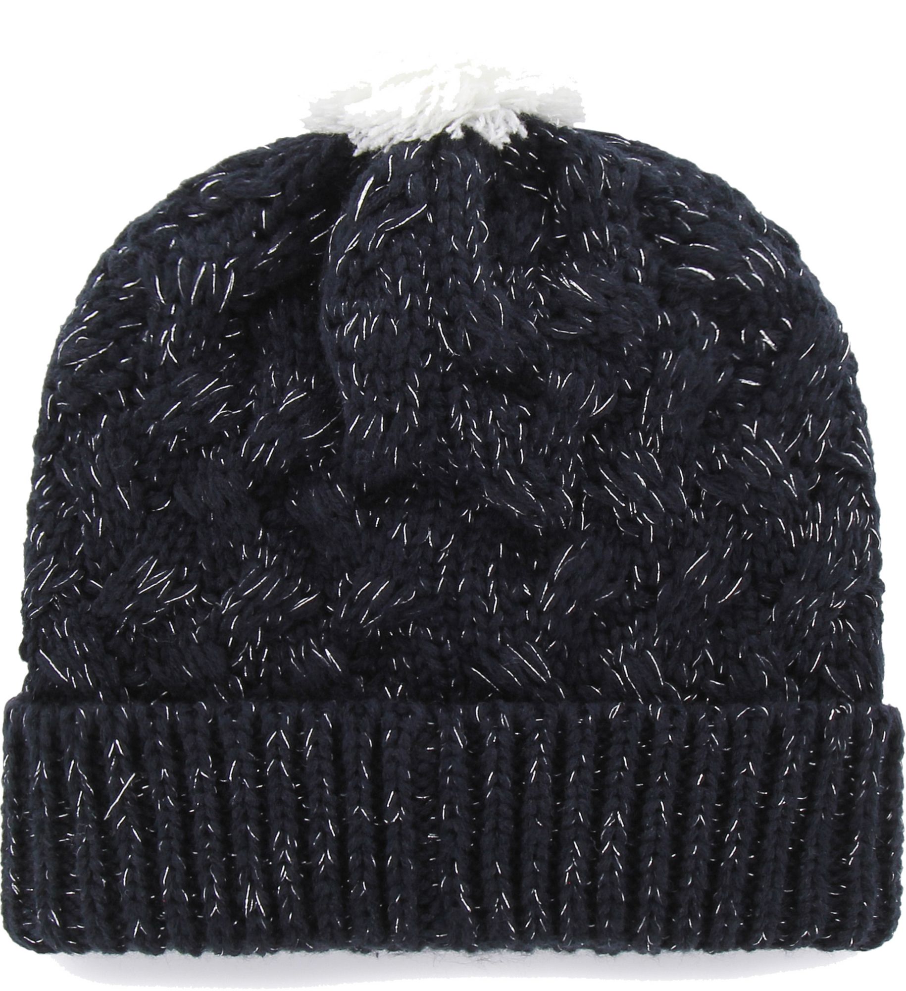 '47 Women's New England Patriots Navy Cuffed Fiona Knit Beanie product image