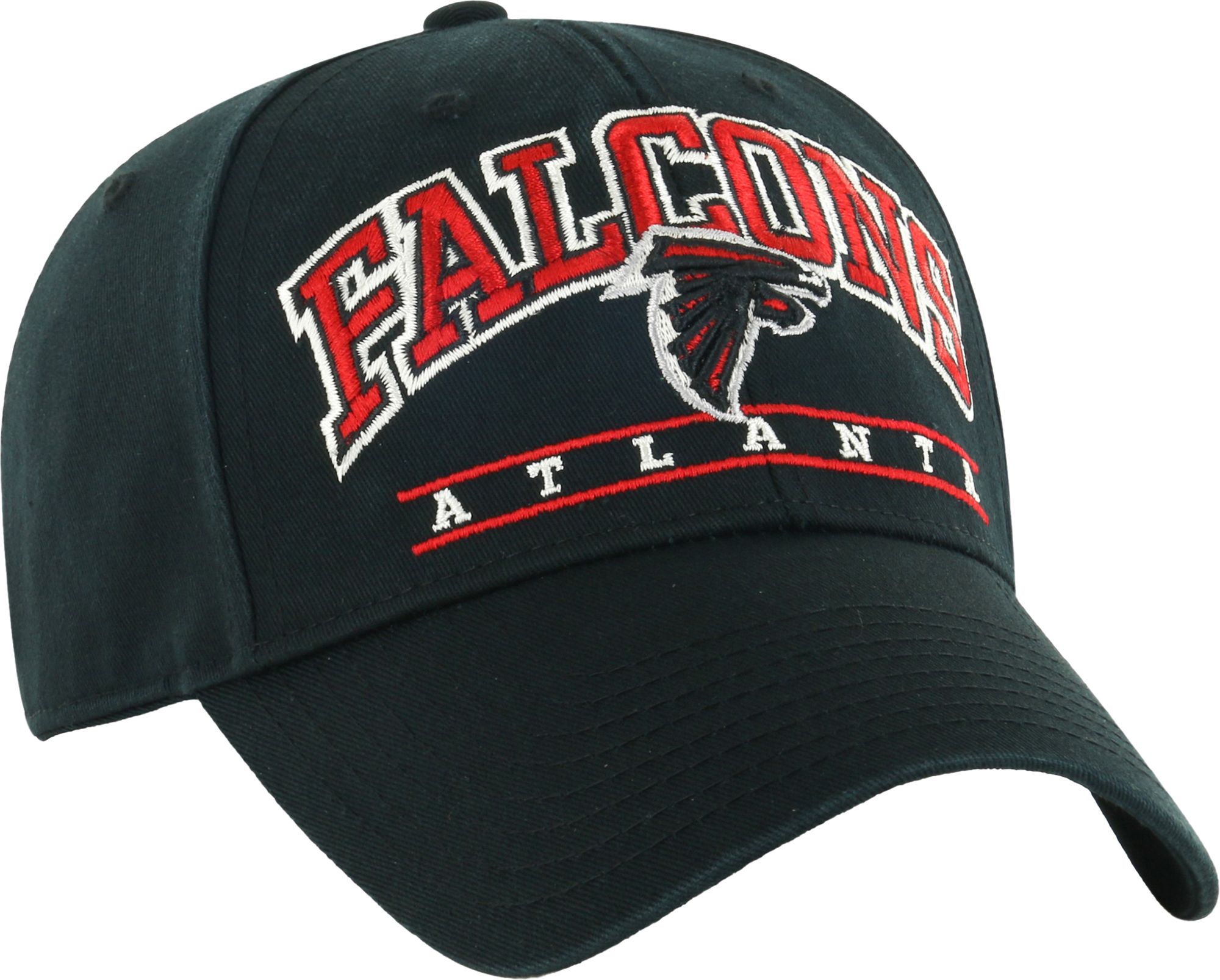 '47 Men's Atlanta Falcons Fletcher MVP Black Adjustable Hat