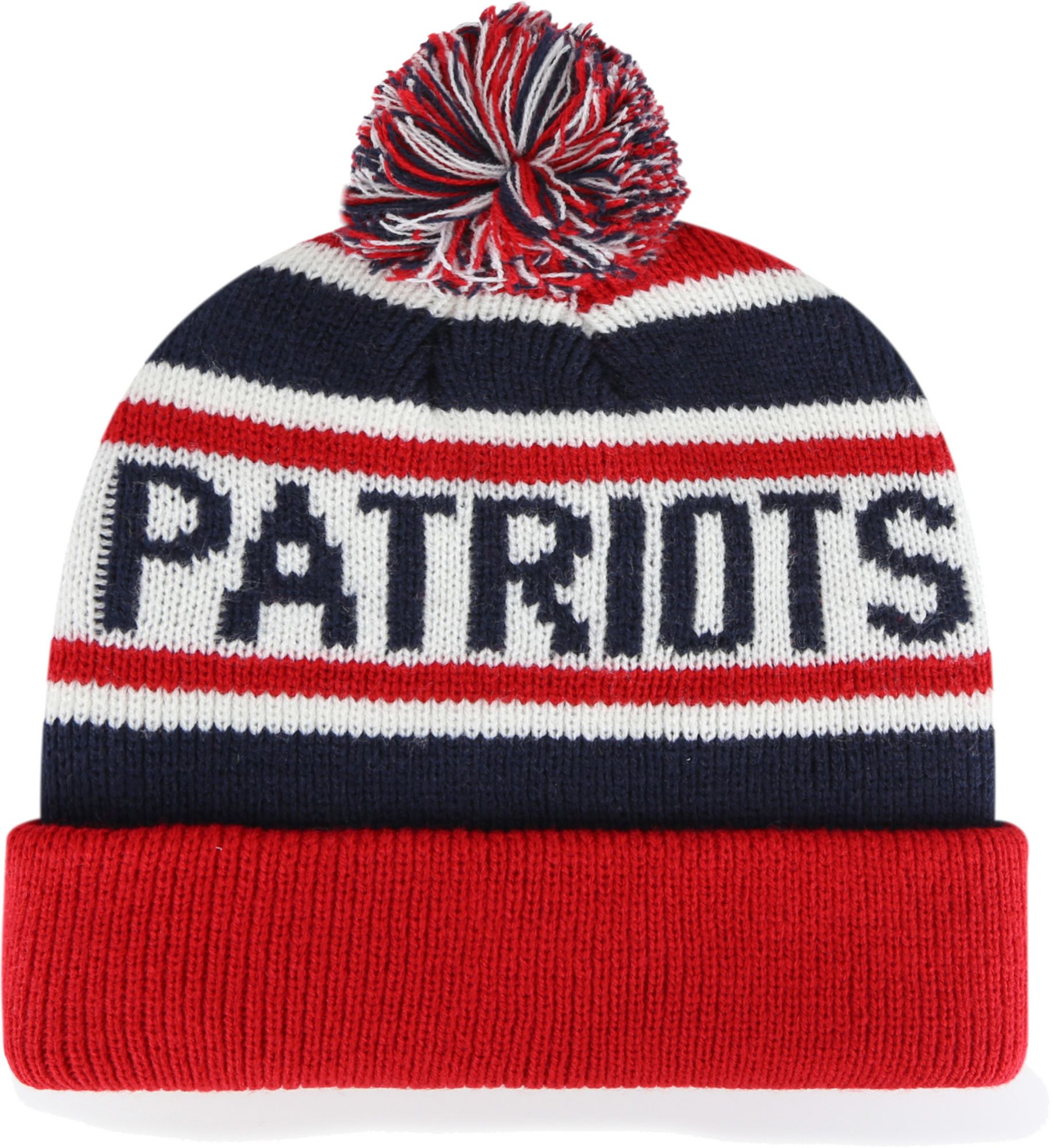'47 Youth New England Patriots Hangtime Navy Knit product image