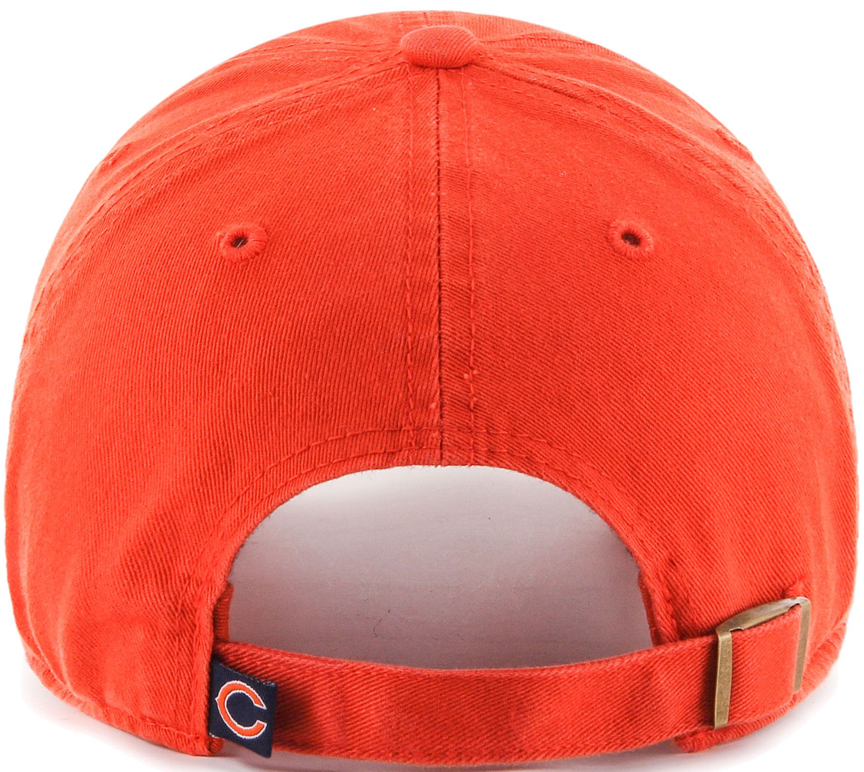 '47 Men's Chicago Bears Clean Up Orange Adjustable Hat