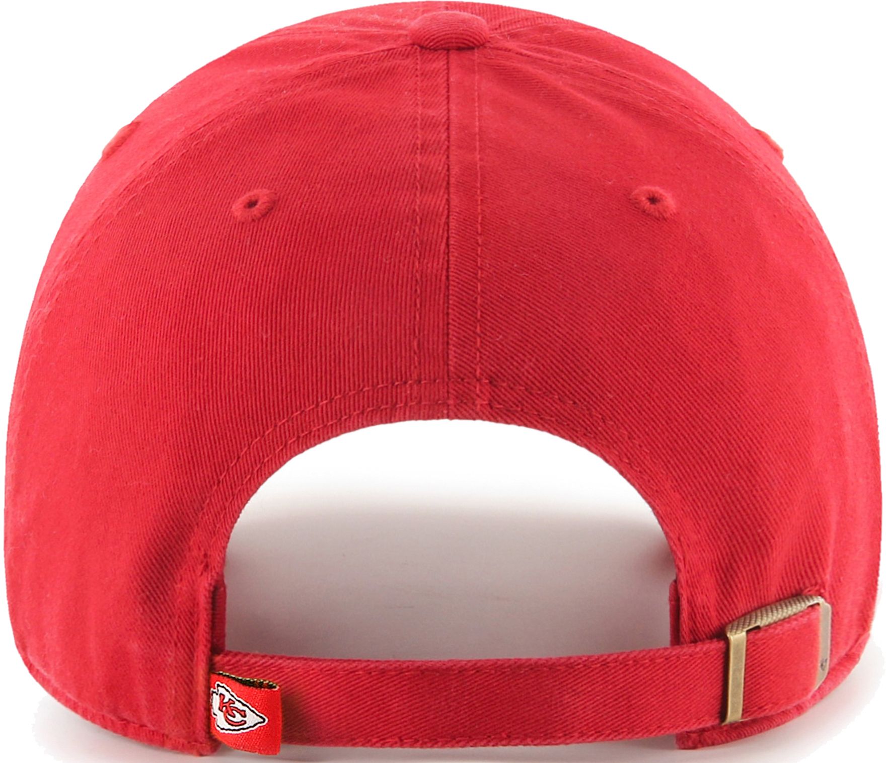 '47 Men's Kansas City Chiefs Red Clean Up Adjustable Hat