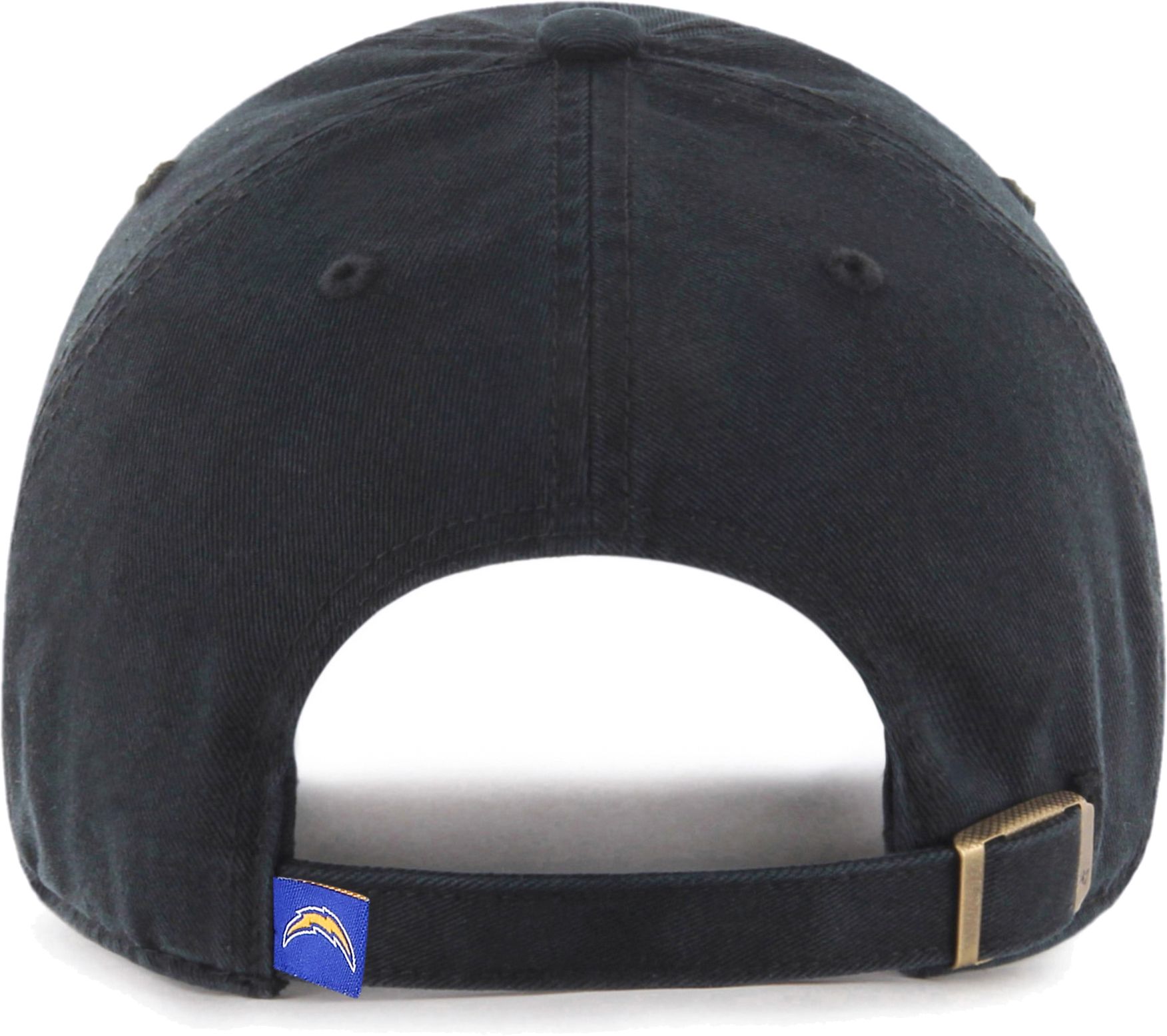 '47 Men's Los Angeles Chargers Clean Up Adjustable Black Hat product image