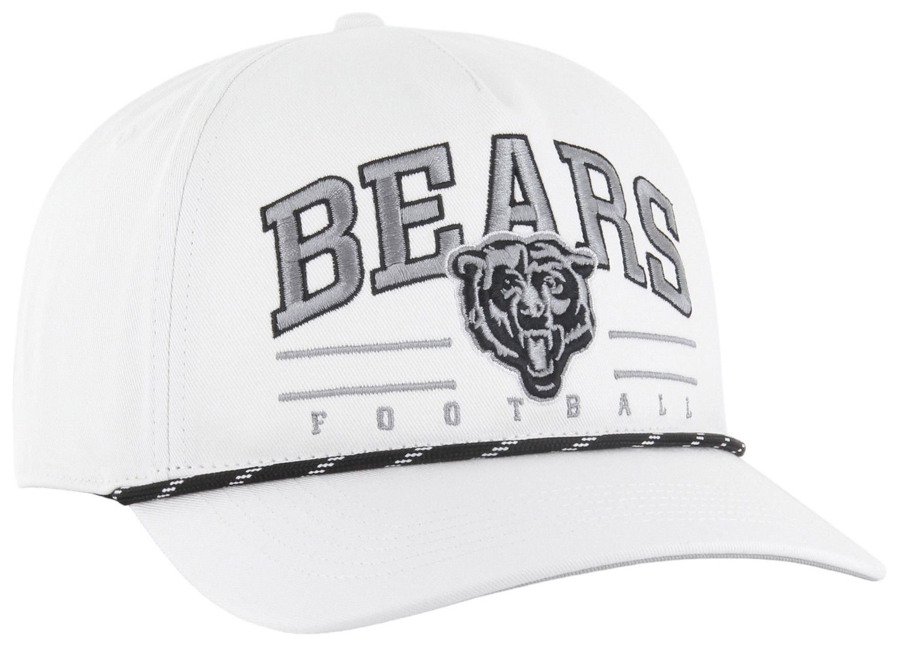 '47 Adult Chicago Bears Roscoe White Hitch Adjustable Hat product image