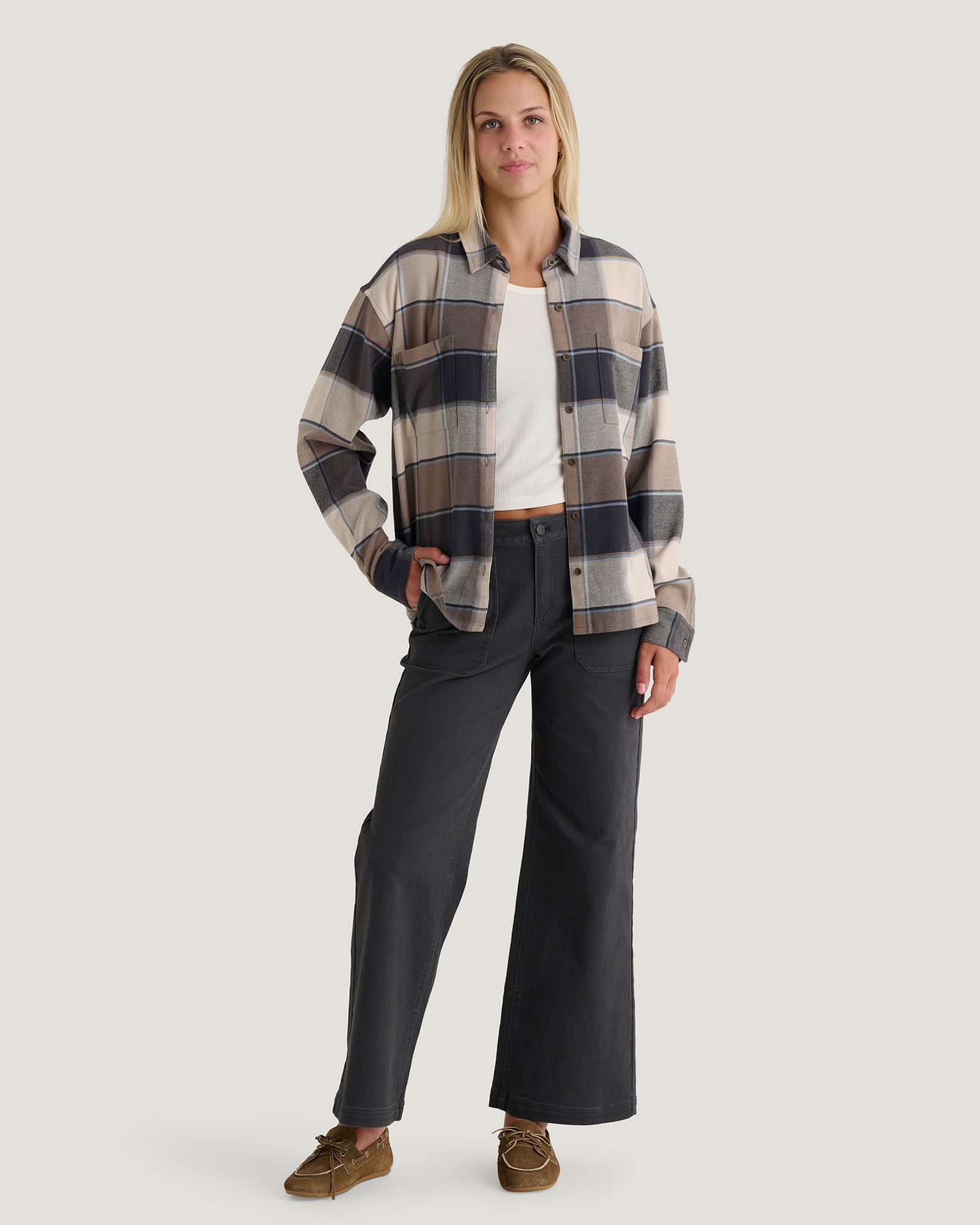 Free Fly Women's Seawool Oversized Flannel product image