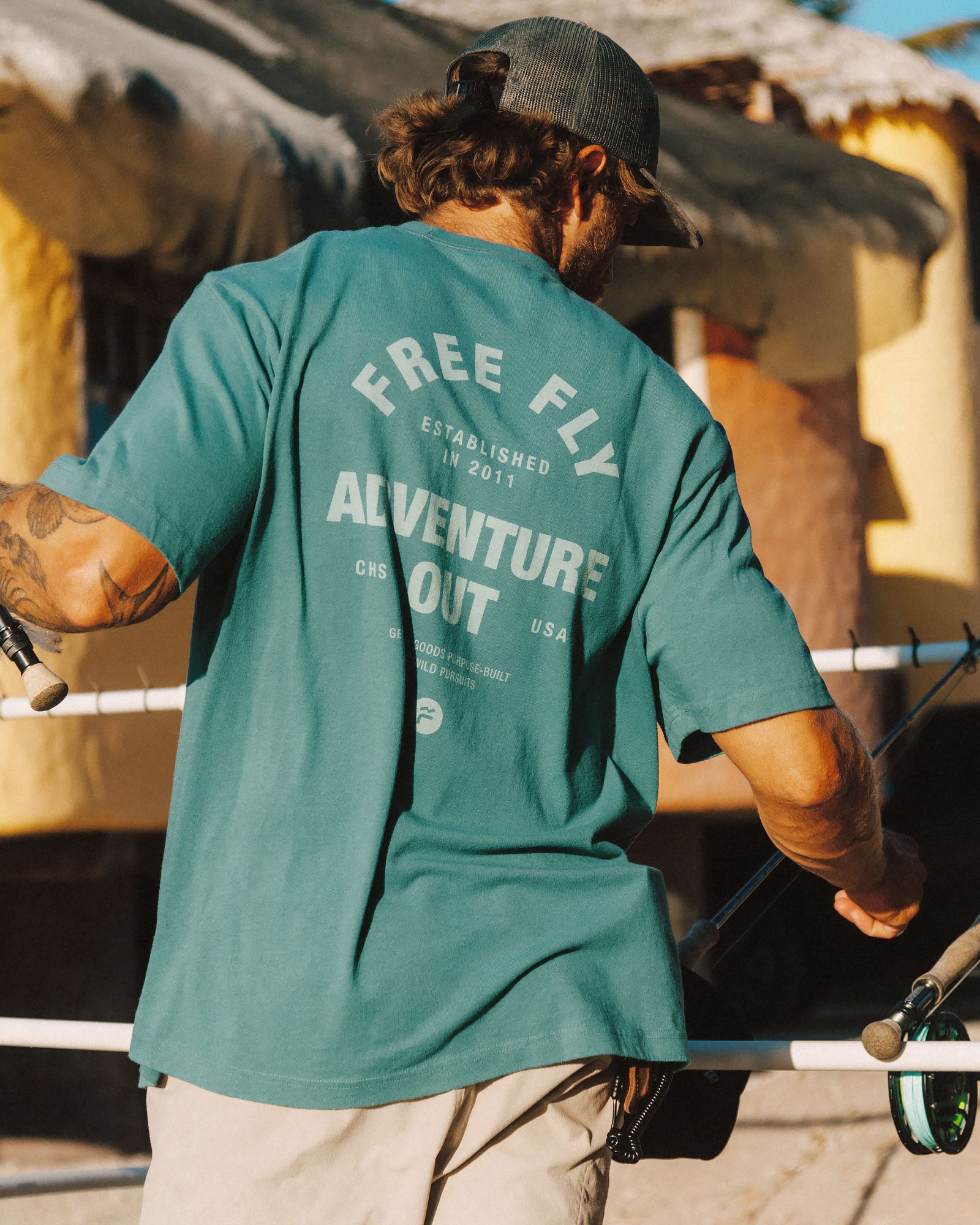 Free Fly Men's Gear & Goods Relaxed Tee product image