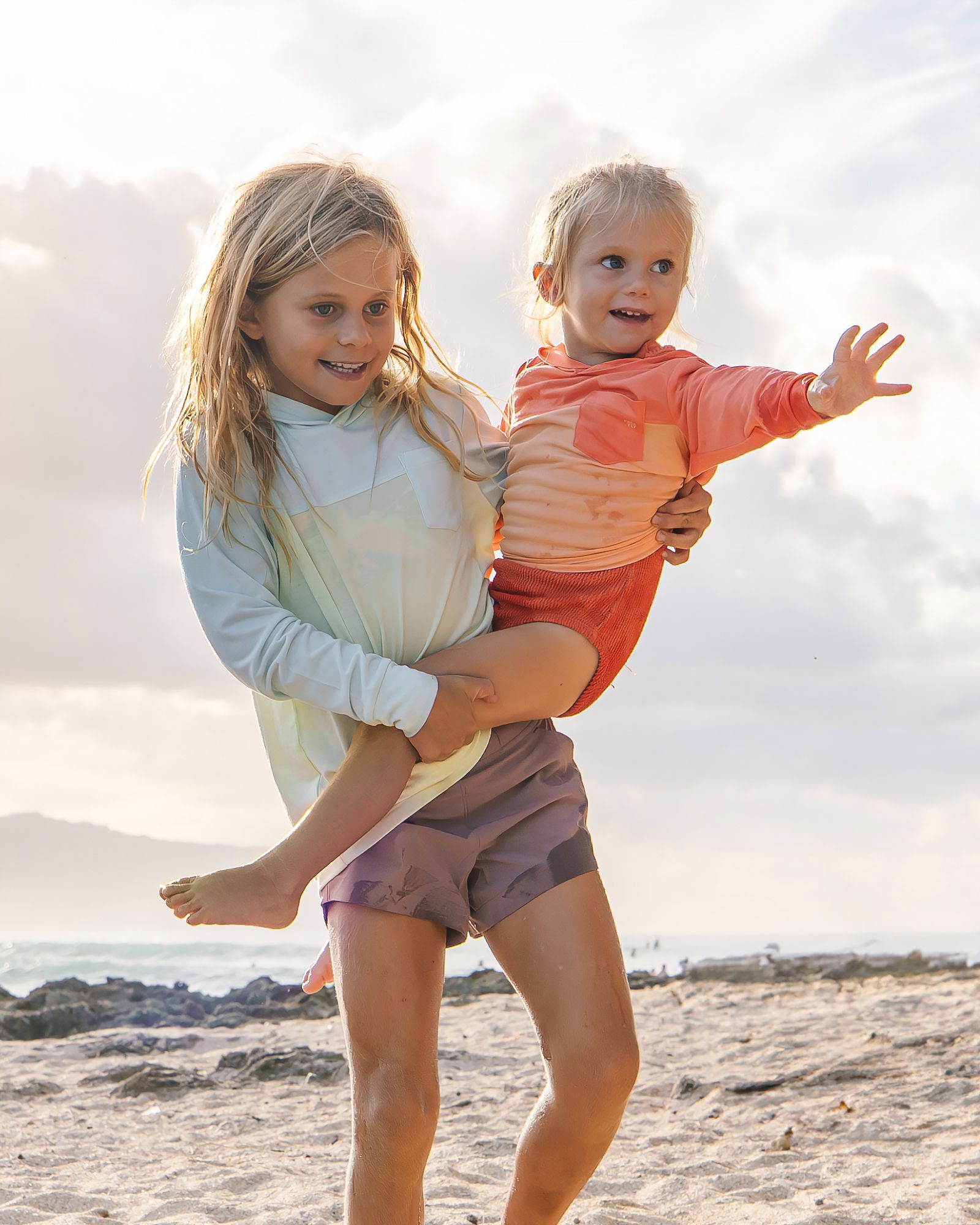 Free Fly Toddler Colorblock Bamboo Shade Hoodie product image