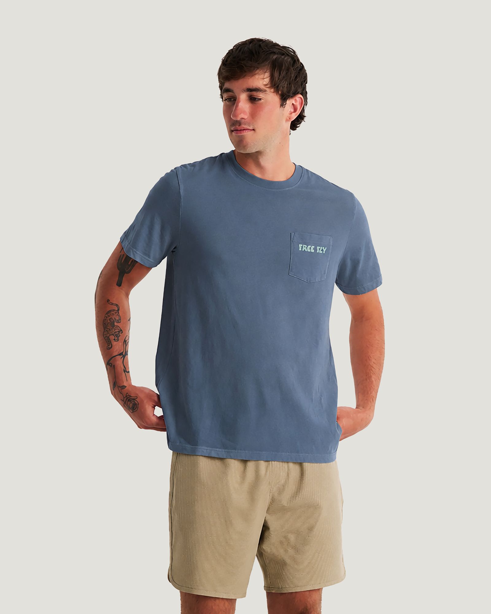 Free Fly Men's Morning Person Pocket Tee product image