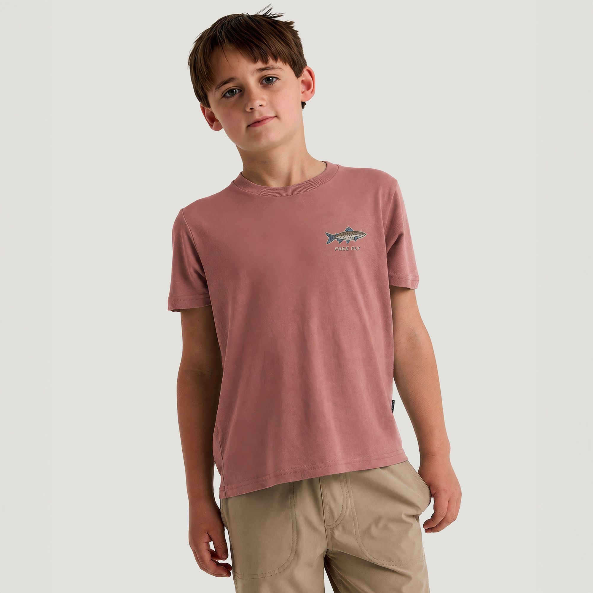 Free Fly Kids' Osprey Catch Graphic Tee product image