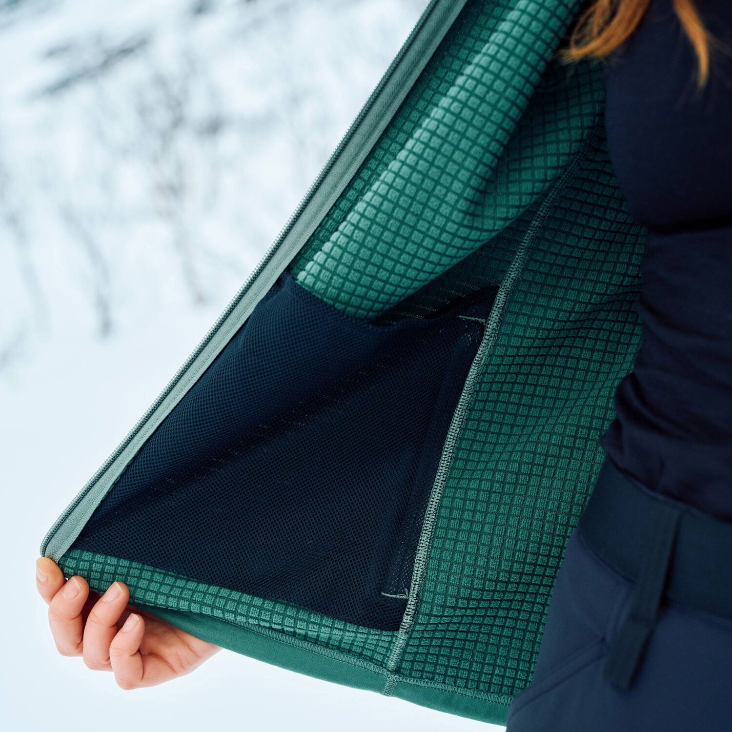 Fjallraven Women's Abisko Grid Fleece Hoodie product image