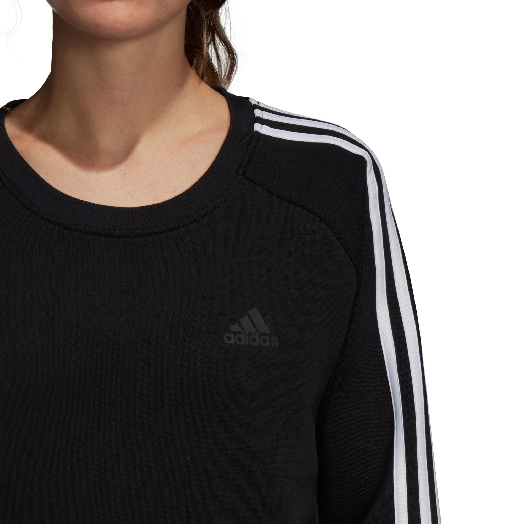 adidas Women's Essentials 3-Stripes Crewneck Sweatshirt product image
