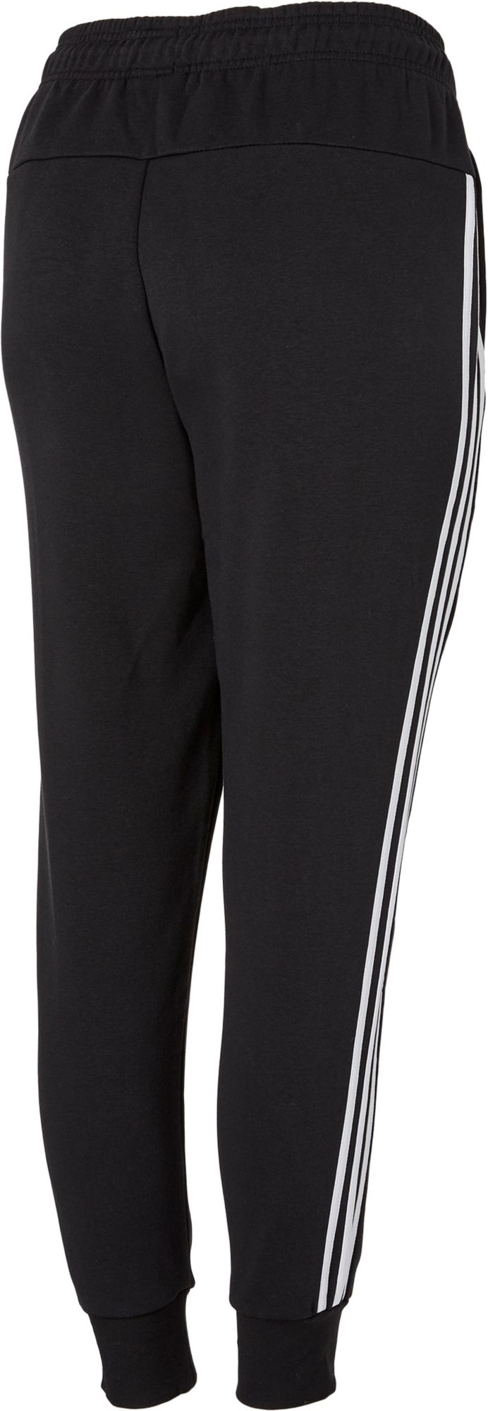 adidas Women's Essentials Cotton Fleece 3-Stripes Jogger Pants product image