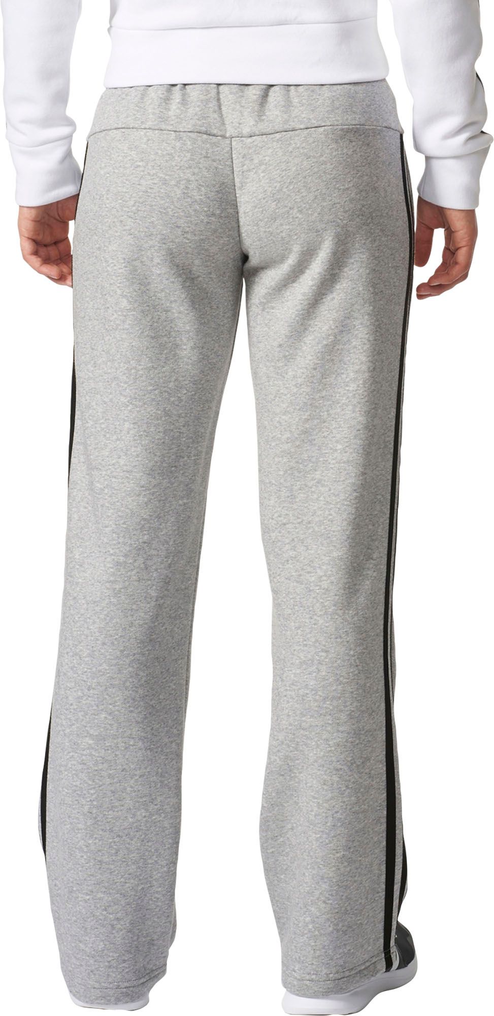 adidas Women's Cotton Fleece 3-Stripes Open Hem Pants product image