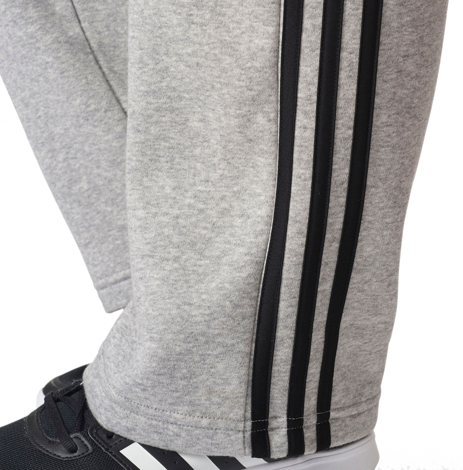 adidas Women's Cotton Fleece 3-Stripes Open Hem Pants product image