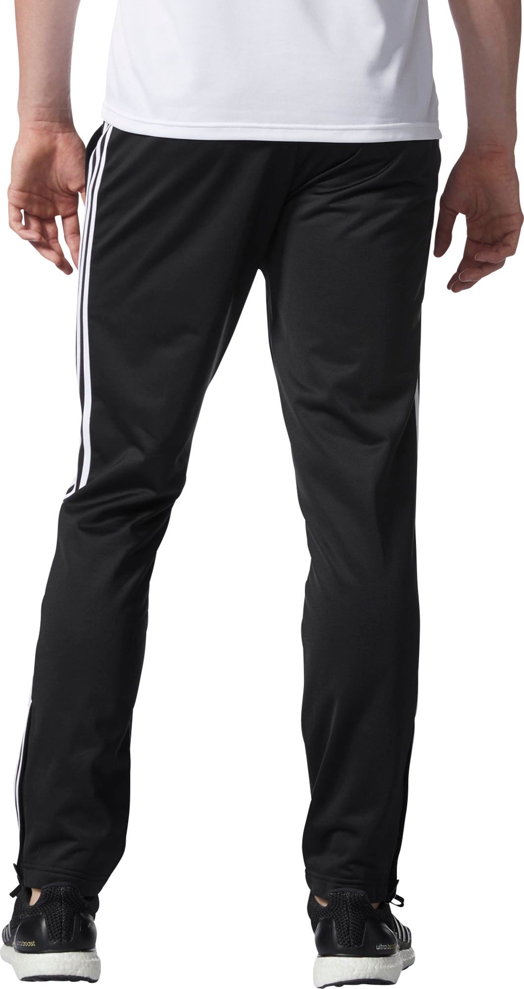 adidas men's essentials tapered zipper pants