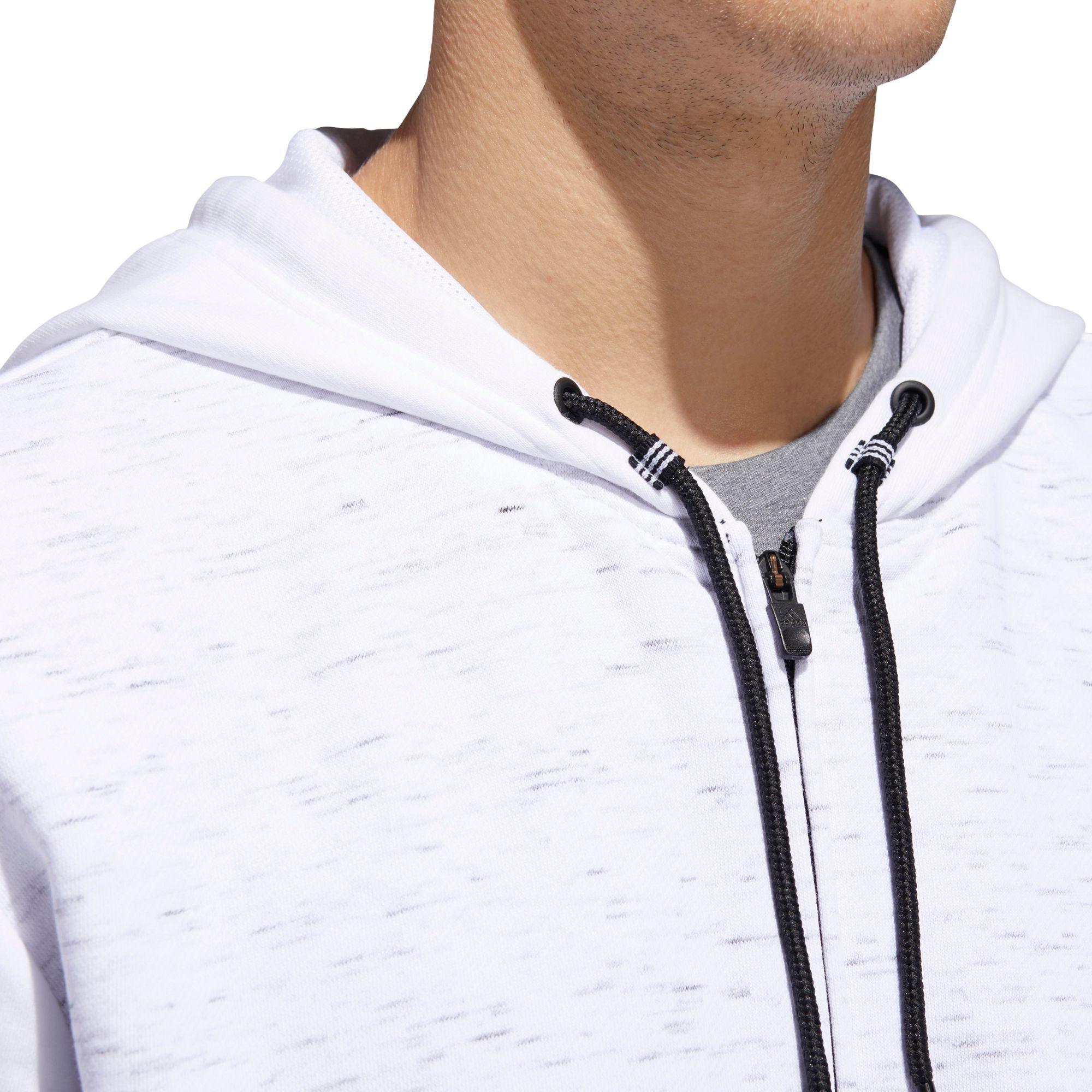 adidas men's post game fleece full zip hoodie