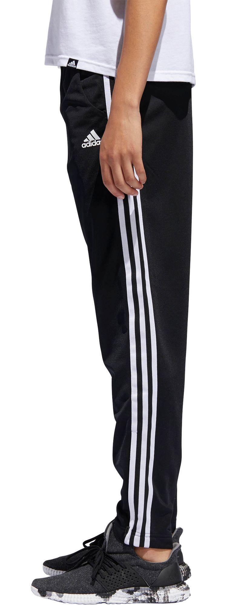 adidas women's essentials tricot tapered track pants