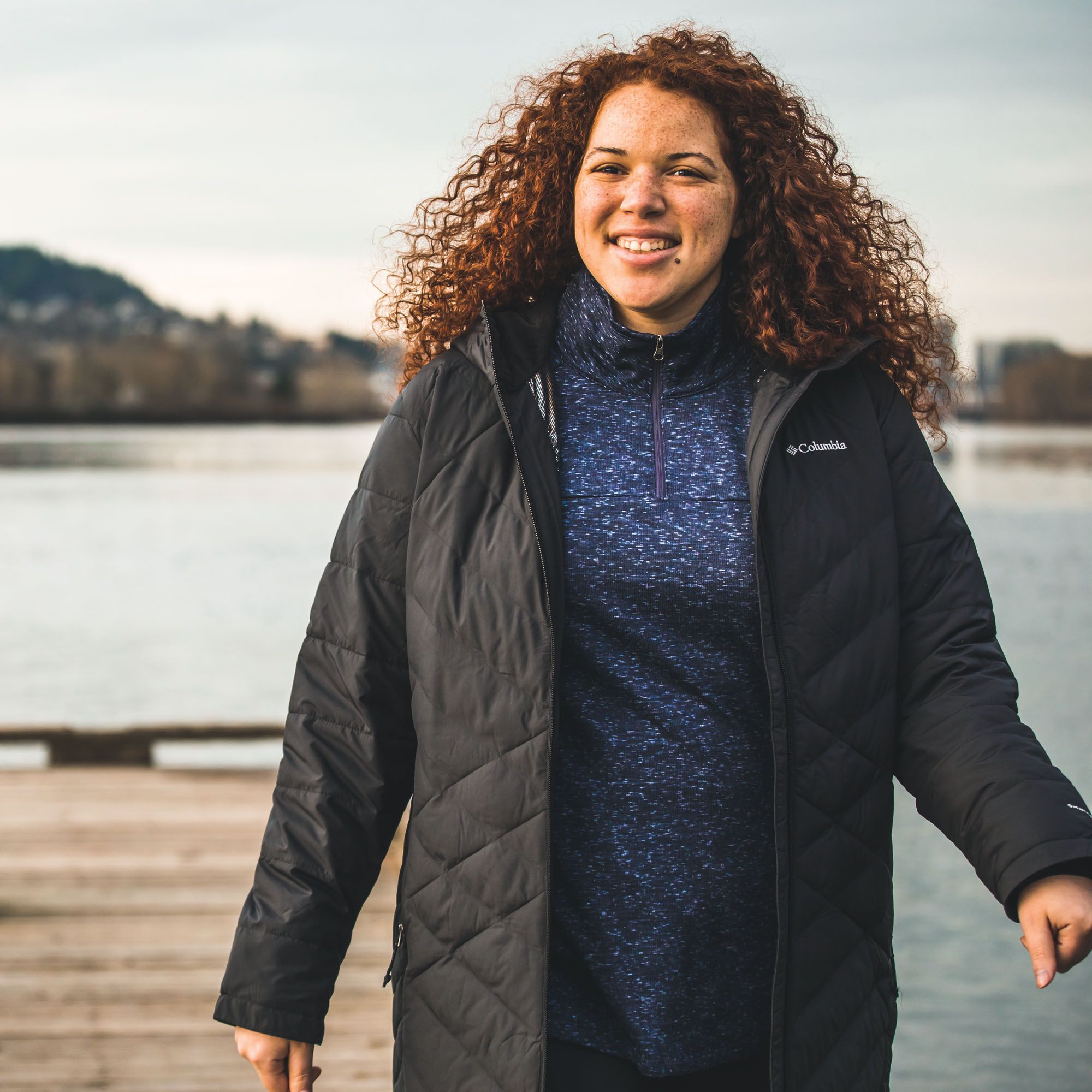 Heavenly Hooded Jacket Women's Plus Size Columbia Puffer - Main Image