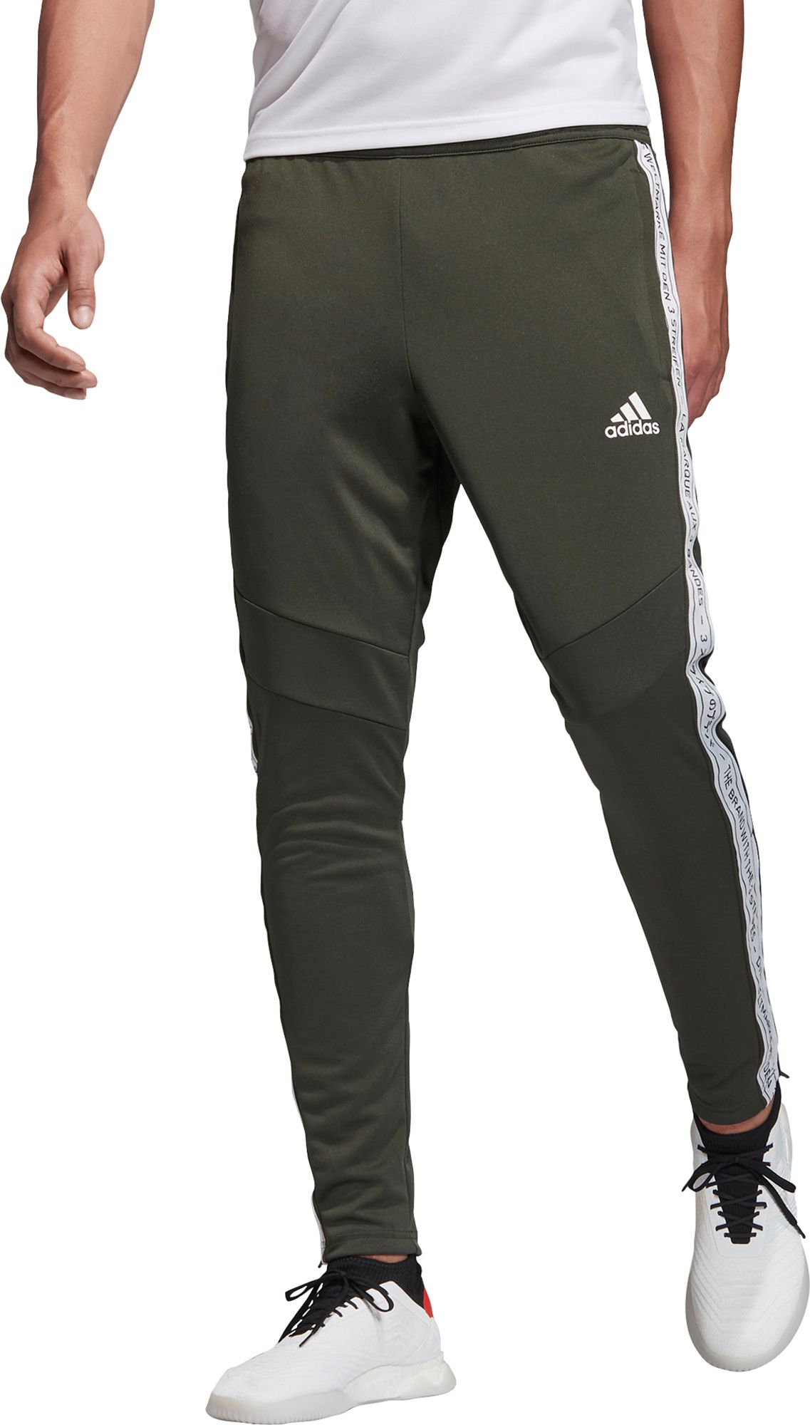 adidas men's tiro 19 taped training pants